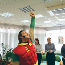 Superbohater w akcji